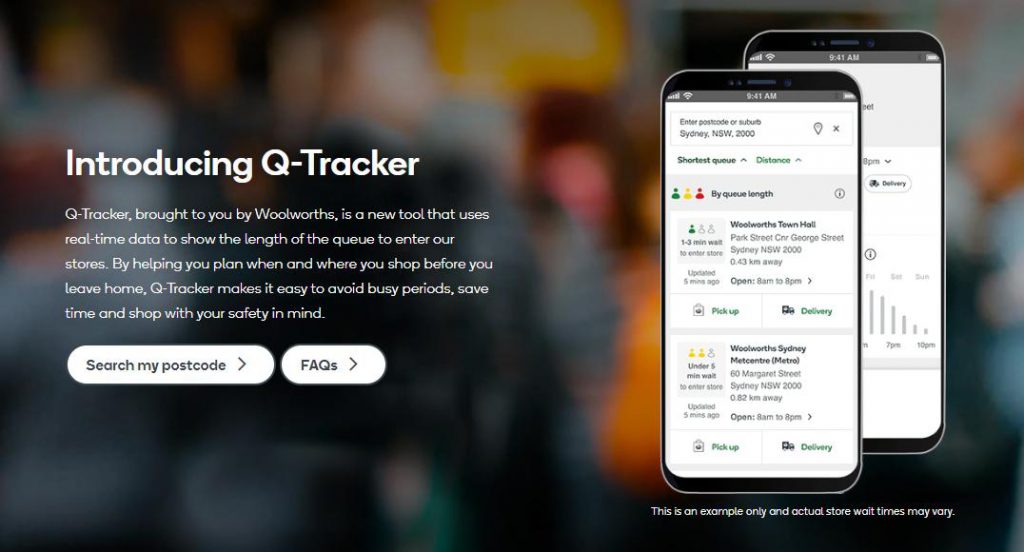 DIVVY supports Woolworths with the development of Q-tracker