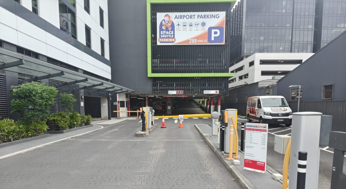 Space Shuttle Sydney Airport Parking